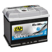 Autobaterie ZAP SILVER Premium 65Ah 12V 620A 242x175x190