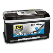 Autobaterie ZAP SILVER Premium 85Ah 12V 800A 313x175x175
