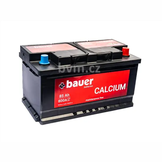 Autobaterie BAUER Calcium 85Ah 12V 800A