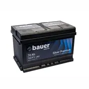Autobaterie BAUER SILVER Premium 74Ah 12V 720A