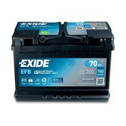 Autobaterie EXIDE START-STOP EFB 12V 70AH