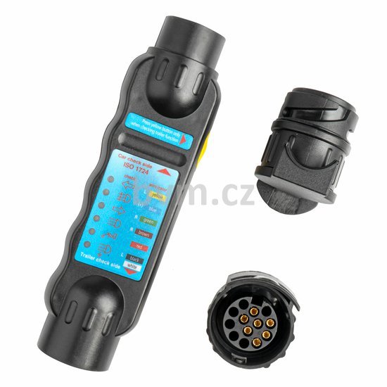 Tester zásuvek a zástrček přívěsů 7/13PIN