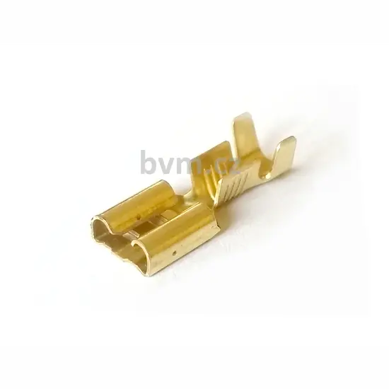 Konektor - dutinka 6,3 mm pro vodič 1,3 - 2,5 mm