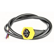 Zástrčka bajonetová 5-pin žlutá + 1m kabel
