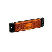 Obrysové světlo - bodovka LED oranžová 4-diody + 0,5 m kabel