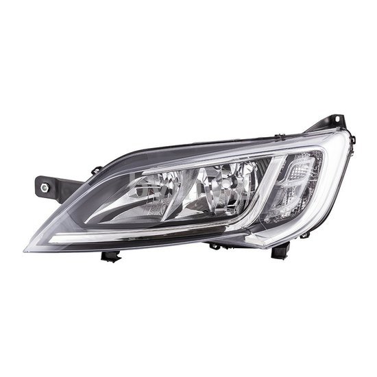 Přední světlomet Fiat Ducato, Peugeot Boxer, Citröen Jumper - levý