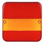 Kryt zadního světla na Zetor - 140x140 (červeno-oranžový)