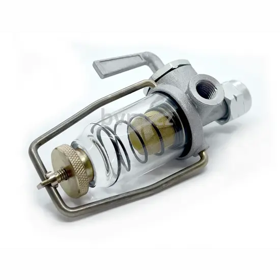 Hrubý čistič k palivovému čerpadlu na Zetor II UŘ s kohoutem