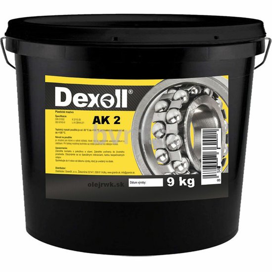 Plastické mazivo Dexoll AK 2 9 kg