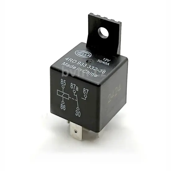 Relé přepínací 12V 30/40A 5-výv.